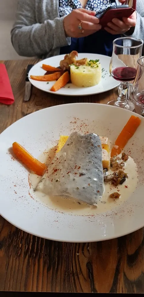 Dorade Sauce Saint-Nectaire Ail Au Champagne